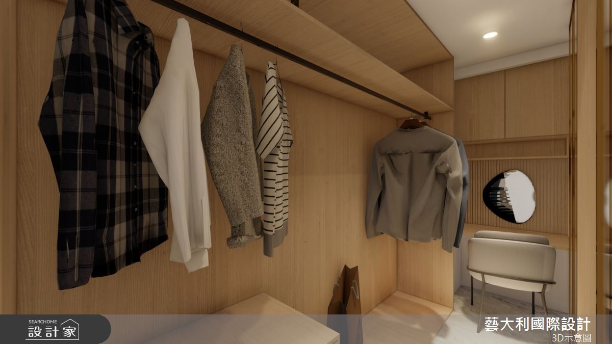 36坪老屋(31~40年)＿飯店風更衣間案例圖片＿藝大利國際設計＿藝大利_42之21