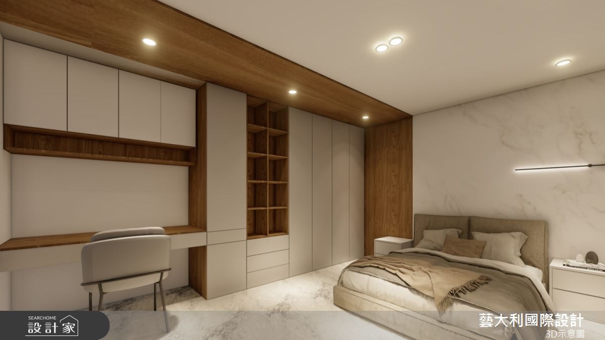 36坪老屋(31~40年)＿飯店風客房案例圖片＿藝大利國際設計＿藝大利_42之22