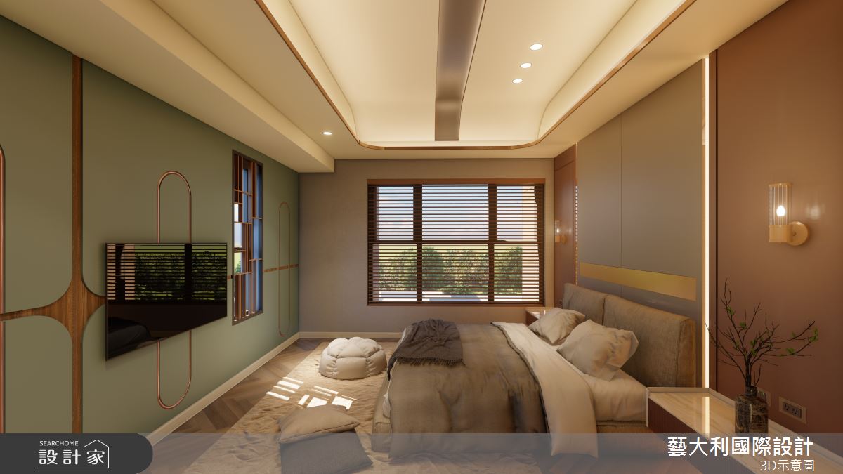 30坪＿法式風臥室案例圖片＿藝大利國際設計＿藝大利_43之13