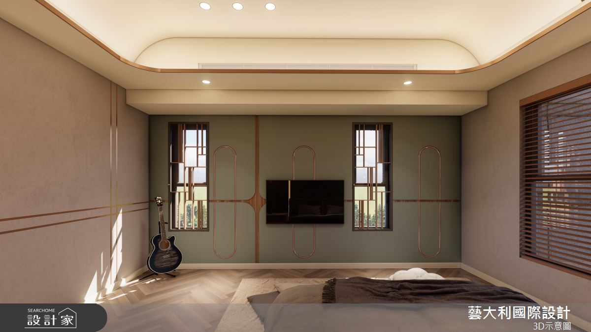 30坪＿法式風臥室案例圖片＿藝大利國際設計＿藝大利_43之14