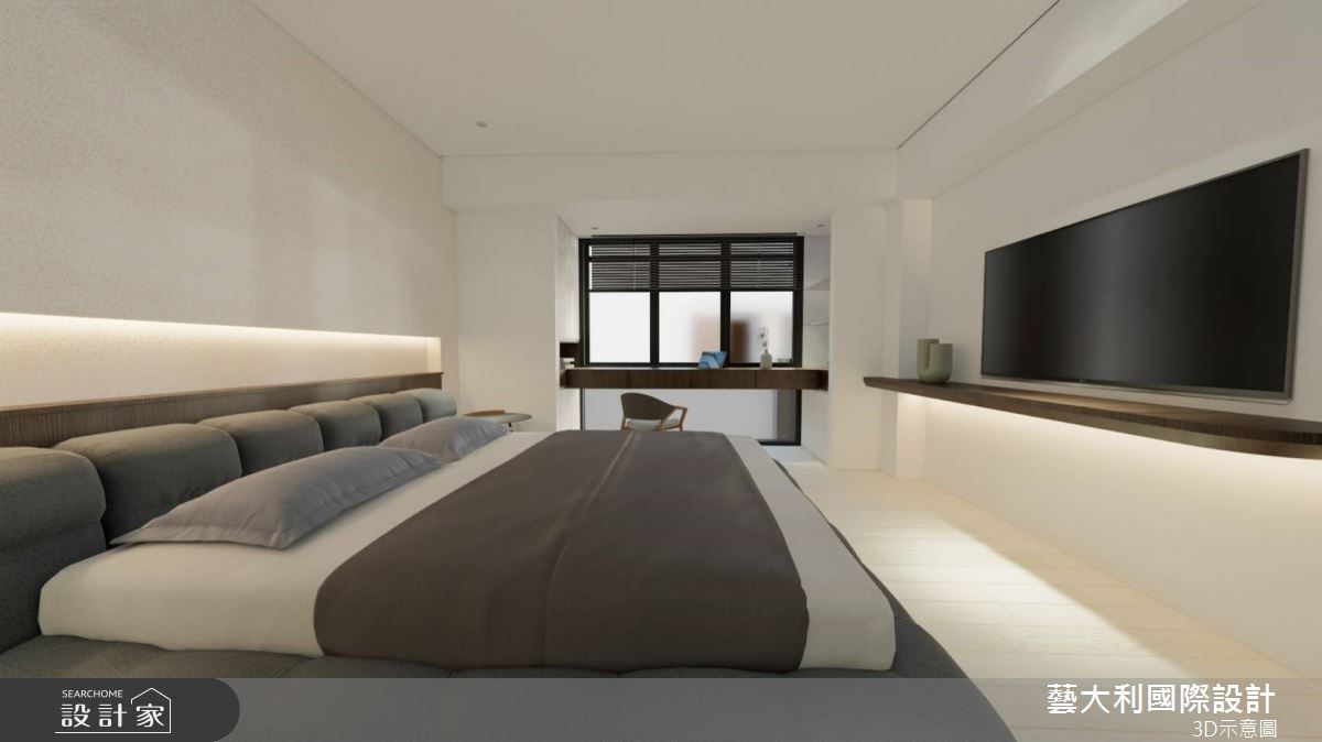 50坪老屋(50年以上)＿現代風臥室案例圖片＿藝大利國際設計＿藝大利_45之10