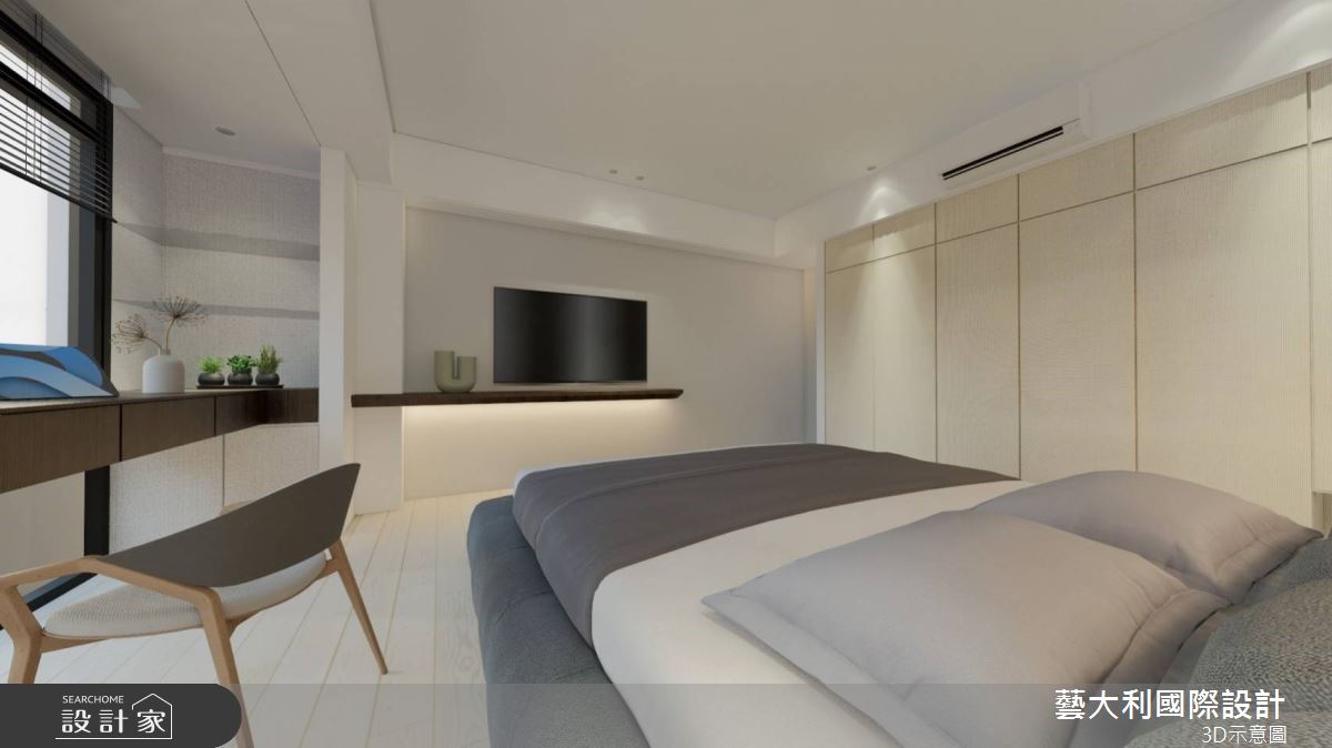 50坪老屋(50年以上)＿現代風臥室案例圖片＿藝大利國際設計＿藝大利_45之11