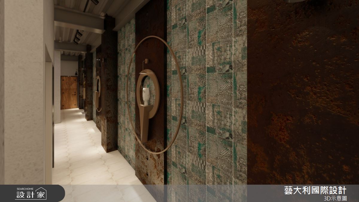 136坪＿復古風商業空間案例圖片＿藝大利國際設計＿藝大利_47.苑裡咖啡-民宿一樓之8