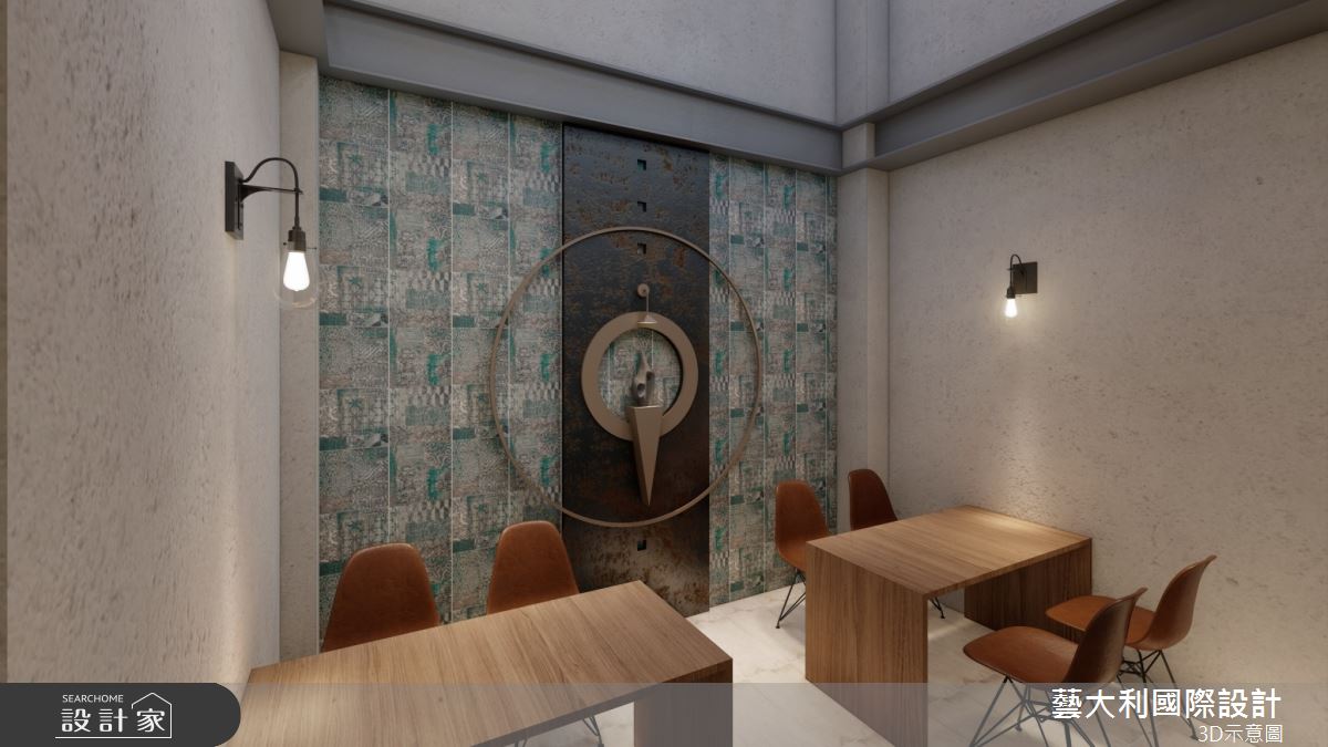 136坪＿復古風商業空間案例圖片＿藝大利國際設計＿藝大利_47.苑裡咖啡-民宿一樓之11