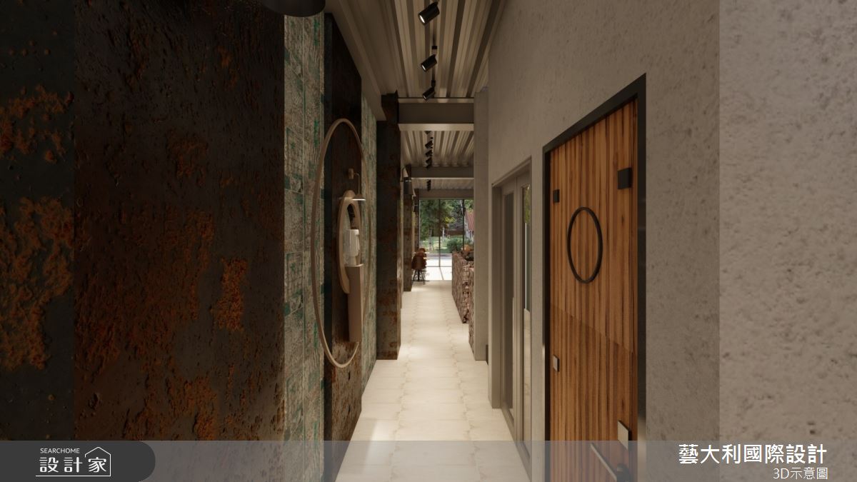 136坪＿復古風商業空間案例圖片＿藝大利國際設計＿藝大利_47.苑裡咖啡-民宿一樓之15