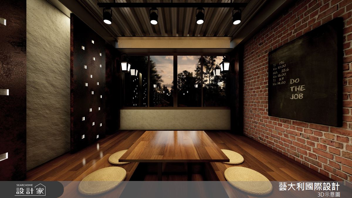 136坪＿復古風商業空間案例圖片＿藝大利國際設計＿藝大利_48.苑裡咖啡-民宿二樓之3