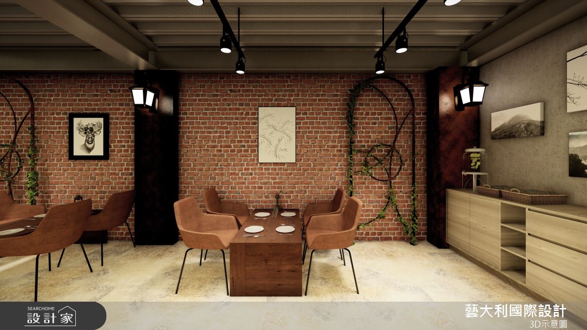 136坪＿復古風商業空間案例圖片＿藝大利國際設計＿藝大利_48.苑裡咖啡-民宿二樓之9