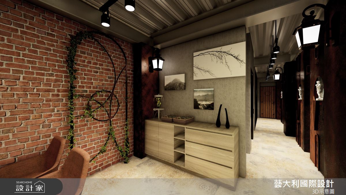 136坪＿復古風商業空間案例圖片＿藝大利國際設計＿藝大利_48.苑裡咖啡-民宿二樓之12