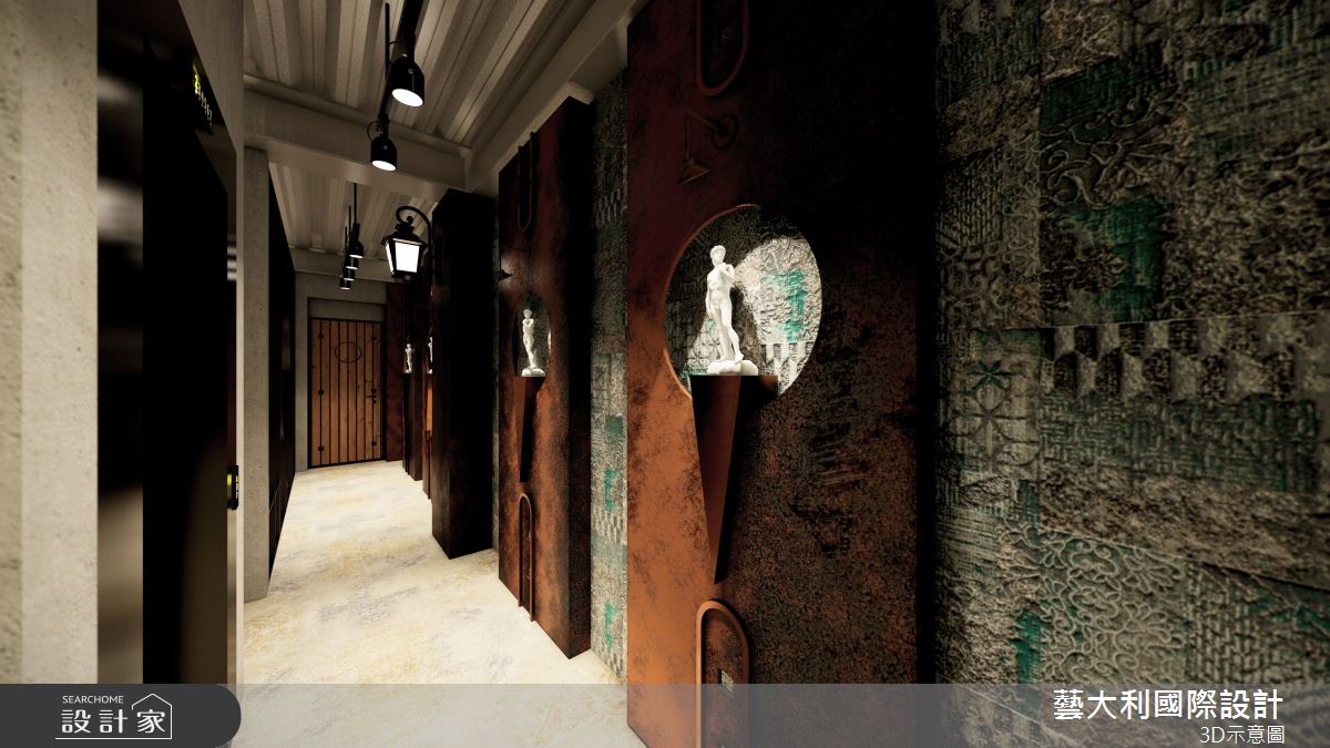 136坪＿復古風商業空間案例圖片＿藝大利國際設計＿藝大利_48.苑裡咖啡-民宿二樓之14