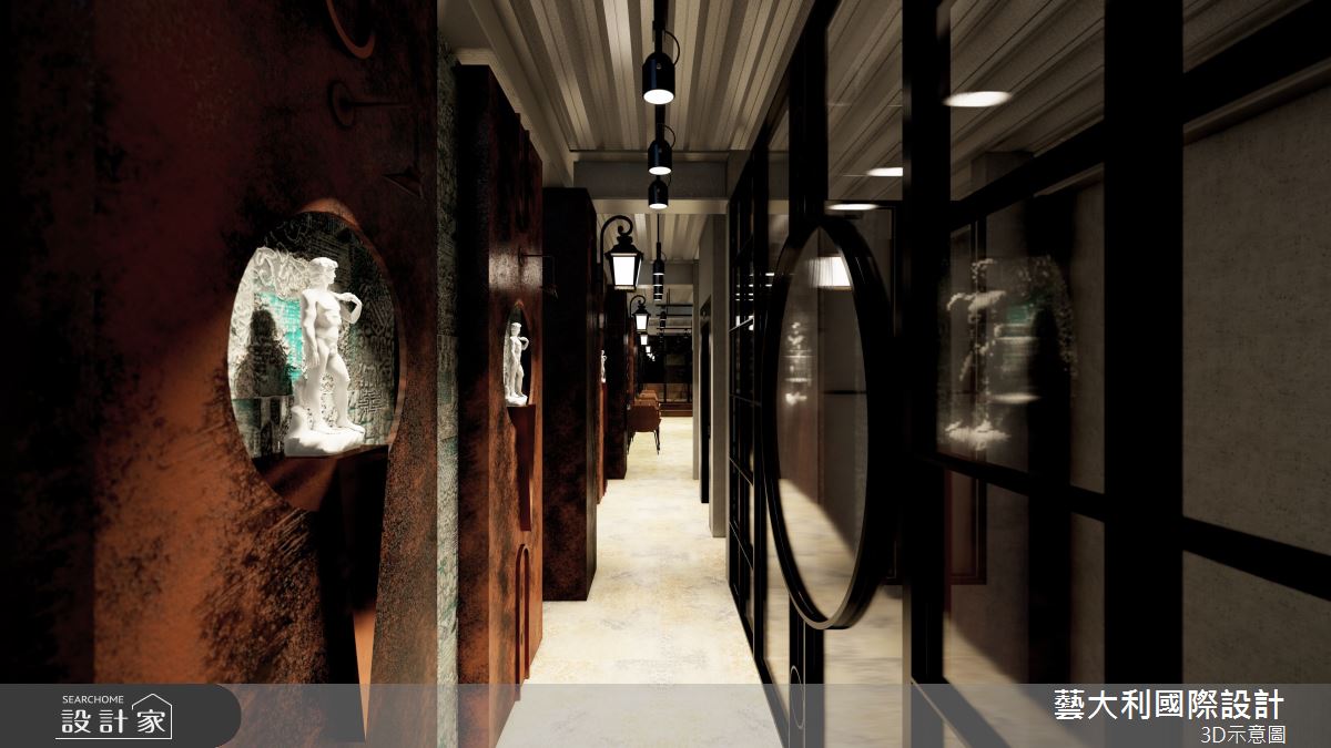 136坪＿復古風商業空間案例圖片＿藝大利國際設計＿藝大利_48.苑裡咖啡-民宿二樓之15