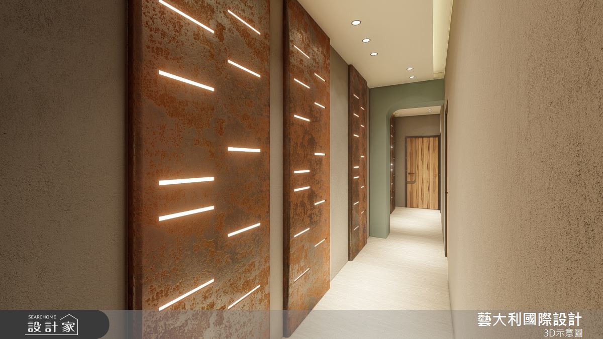 136坪＿復古風商業空間案例圖片＿藝大利國際設計＿藝大利_49.苑裡咖啡-民宿三樓之3