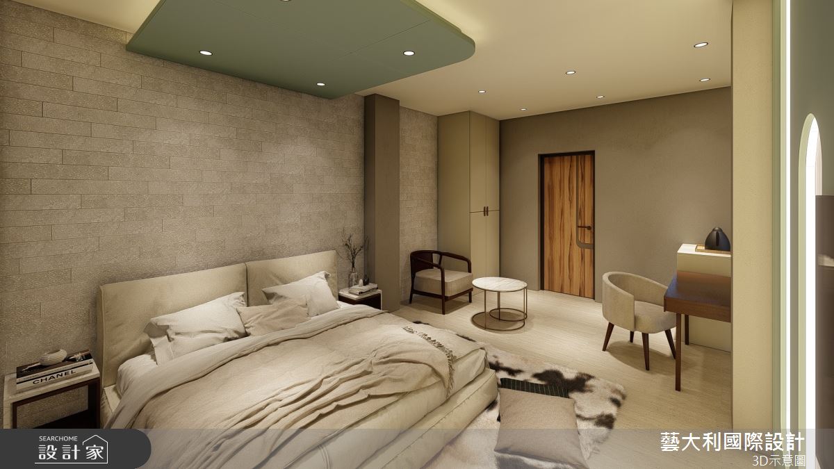 136坪＿復古風商業空間案例圖片＿藝大利國際設計＿藝大利_49.苑裡咖啡-民宿三樓之6