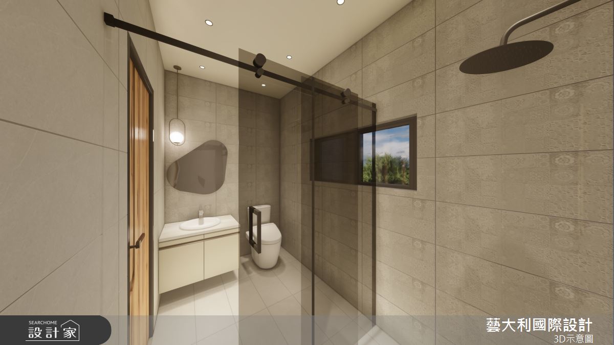 136坪＿復古風商業空間案例圖片＿藝大利國際設計＿藝大利_49.苑裡咖啡-民宿三樓之16