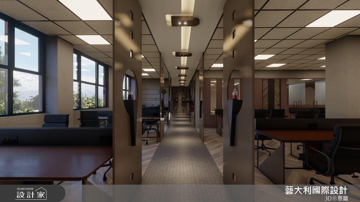 92坪老屋(41~50年)＿工業風商業空間案例圖片＿藝大利國際設計＿藝大利_51之9