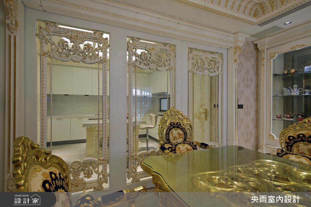 250坪新成屋(5年以下)＿歐式風格餐廳案例圖片＿央雨室內設計＿央雨_桃園龍潭_自地自建_歐式風格之11