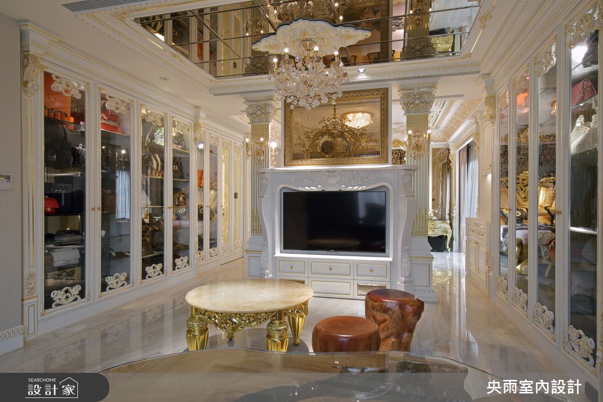 250坪新成屋(5年以下)＿歐式風格臥室案例圖片＿央雨室內設計＿央雨_桃園龍潭_自地自建_歐式風格之24