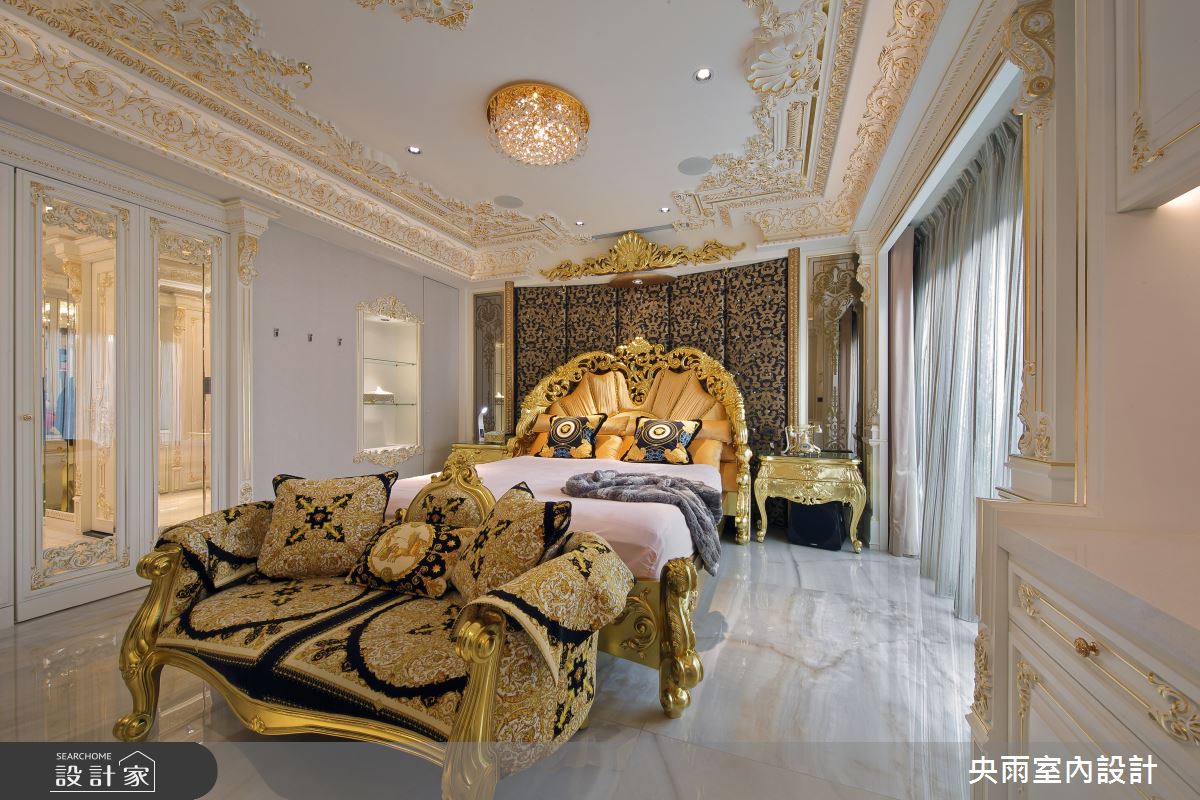 250坪新成屋(5年以下)＿歐式風格臥室案例圖片＿央雨室內設計＿央雨_桃園龍潭_自地自建_歐式風格之26