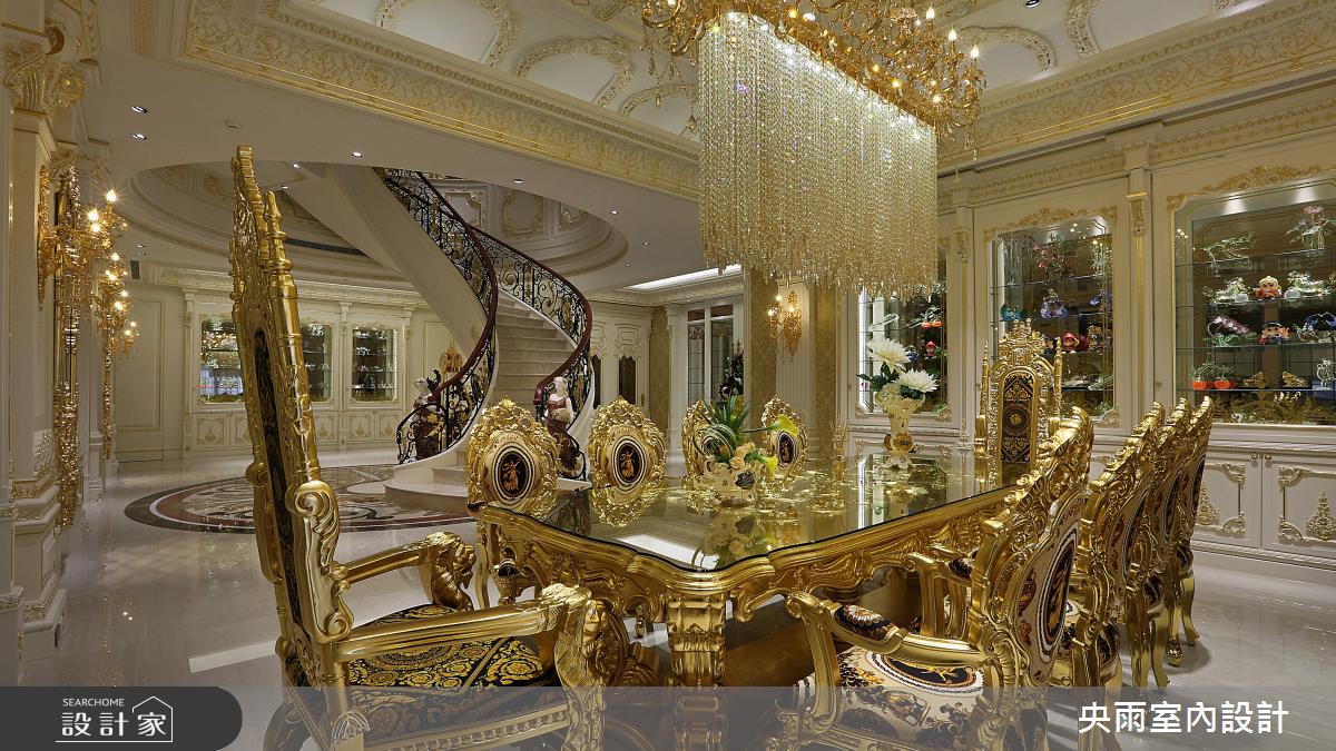 350坪新成屋(5年以下)＿歐式風格餐廳案例圖片＿央雨室內設計＿央雨_啟德重機_竹北皇宮_歐式風格之7