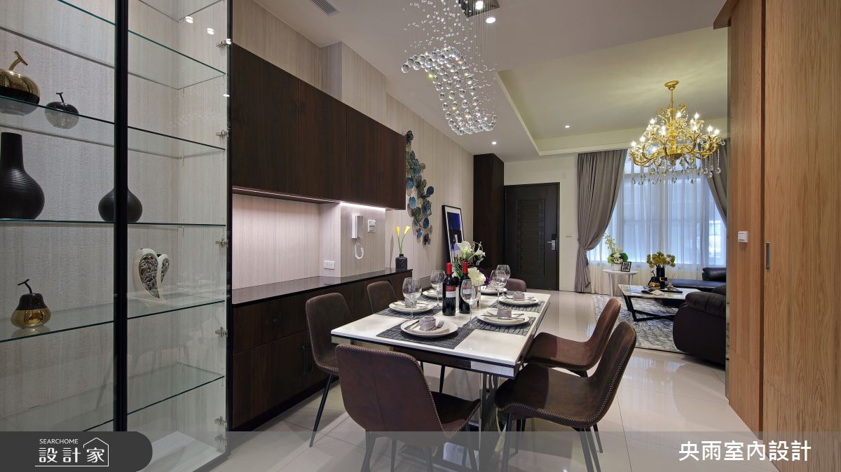 60坪新成屋(5年以下)＿人文風格餐廳案例圖片＿央雨室內設計＿央雨_南投別墅_人文風格之6