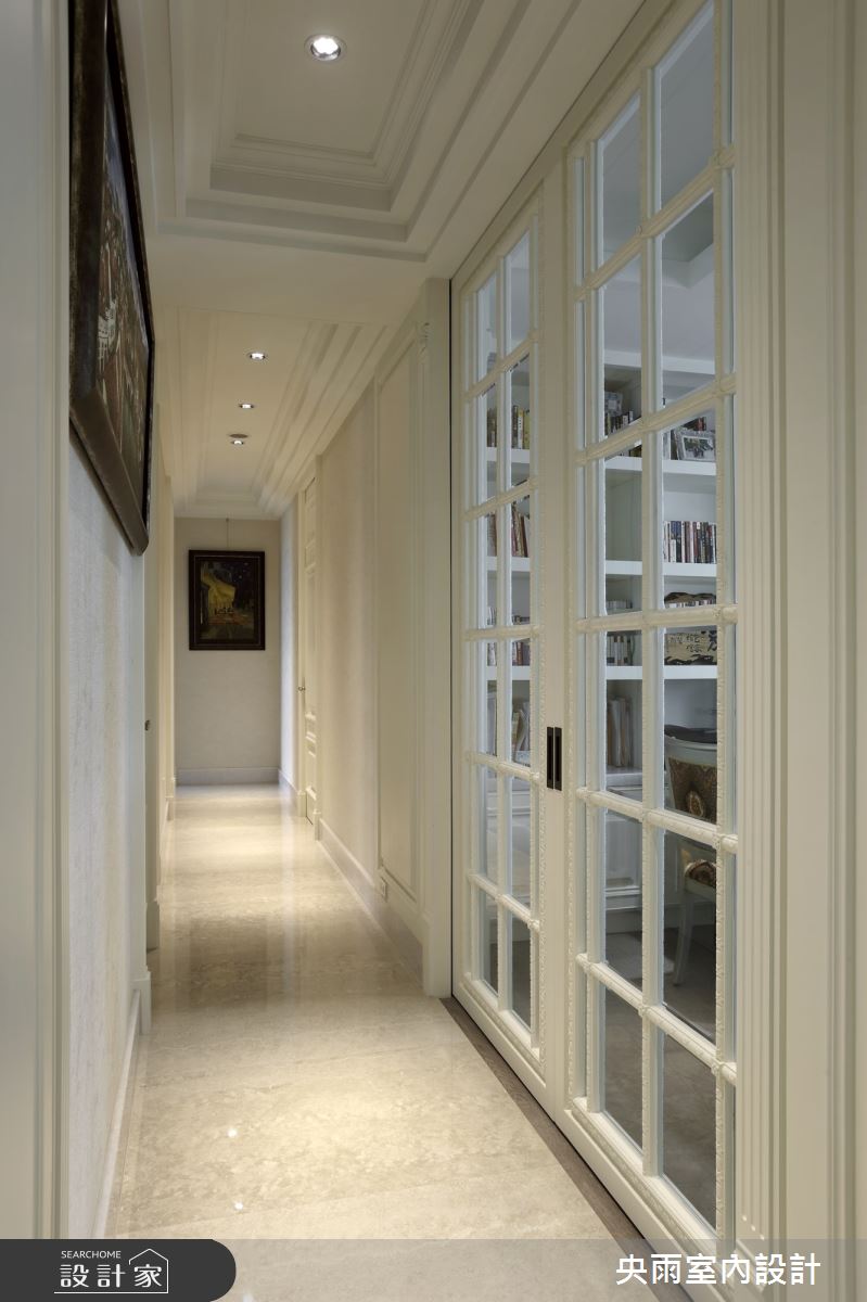 80坪＿美式風格走廊案例圖片＿央雨室內設計＿央雨_匯豐大樓_美式風格之6