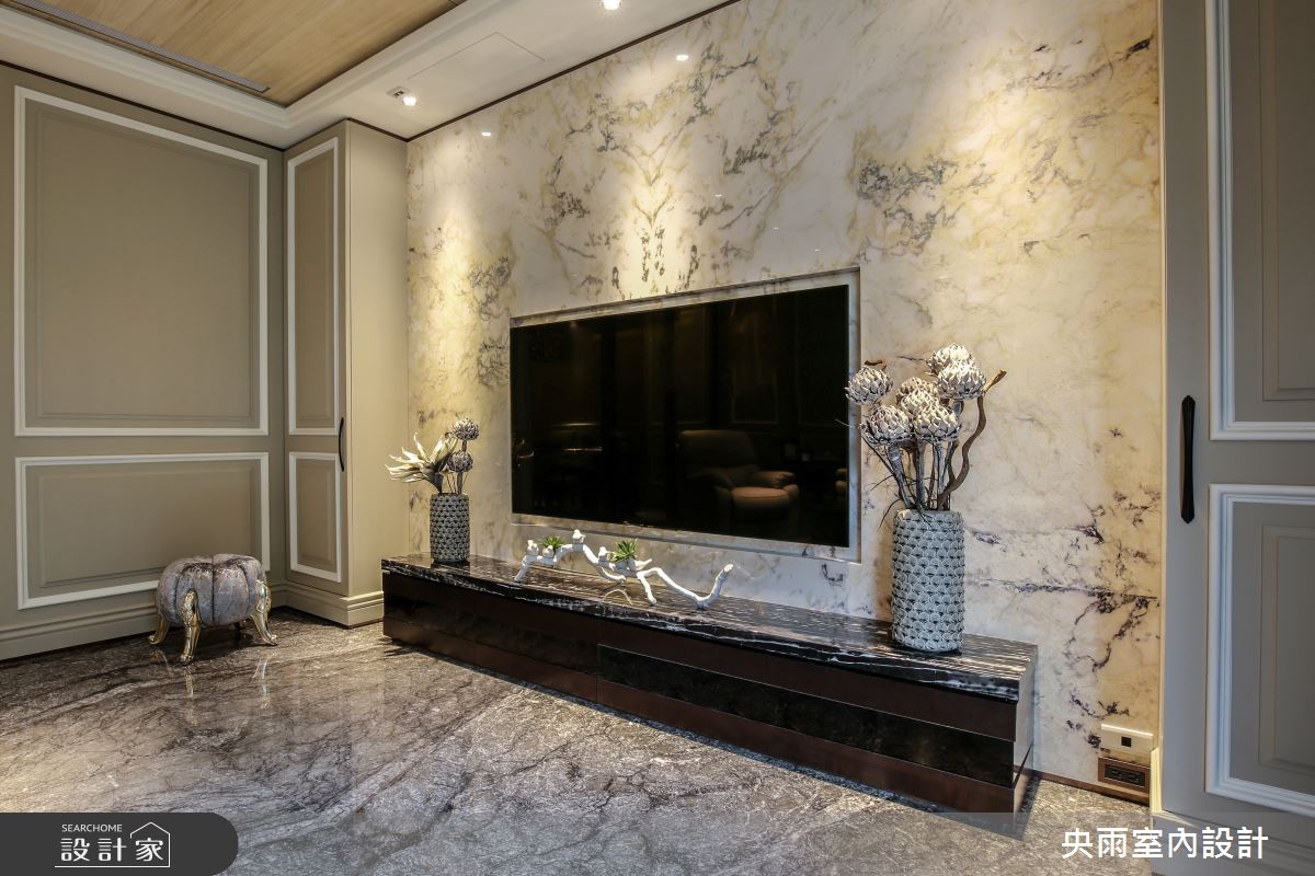 150坪中古屋(5~15年)＿美式風格客廳案例圖片＿央雨室內設計＿央雨_台中獨立森林_美式風格之6