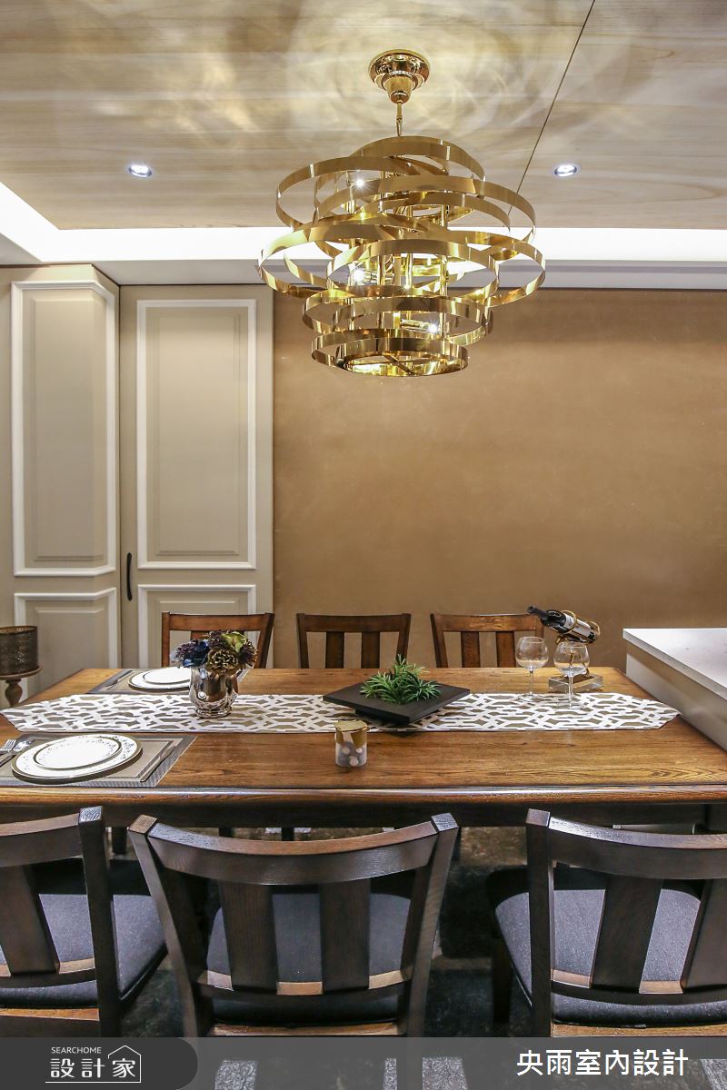 150坪中古屋(5~15年)＿美式風格餐廳案例圖片＿央雨室內設計＿央雨_台中獨立森林_美式風格之10