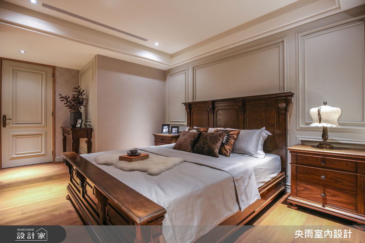 150坪中古屋(5~15年)＿美式風格臥室案例圖片＿央雨室內設計＿央雨_台中獨立森林_美式風格之14