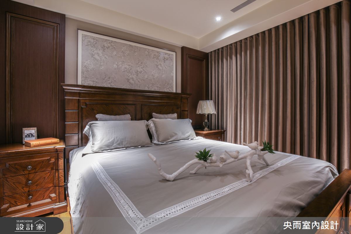 150坪中古屋(5~15年)＿美式風格臥室案例圖片＿央雨室內設計＿央雨_台中獨立森林_美式風格之21