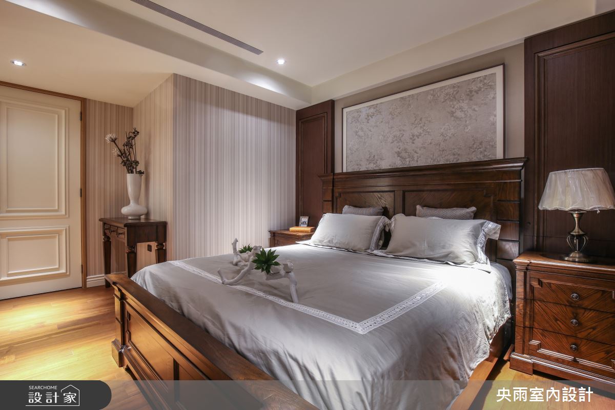 150坪中古屋(5~15年)＿美式風格臥室案例圖片＿央雨室內設計＿央雨_台中獨立森林_美式風格之22