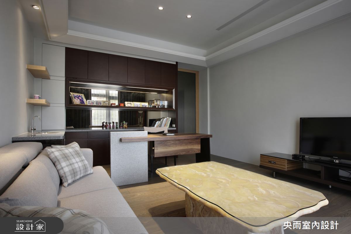 80坪＿人文風格書房多功能室案例圖片＿央雨室內設計＿央雨_竹南自地自建_人文風格之10