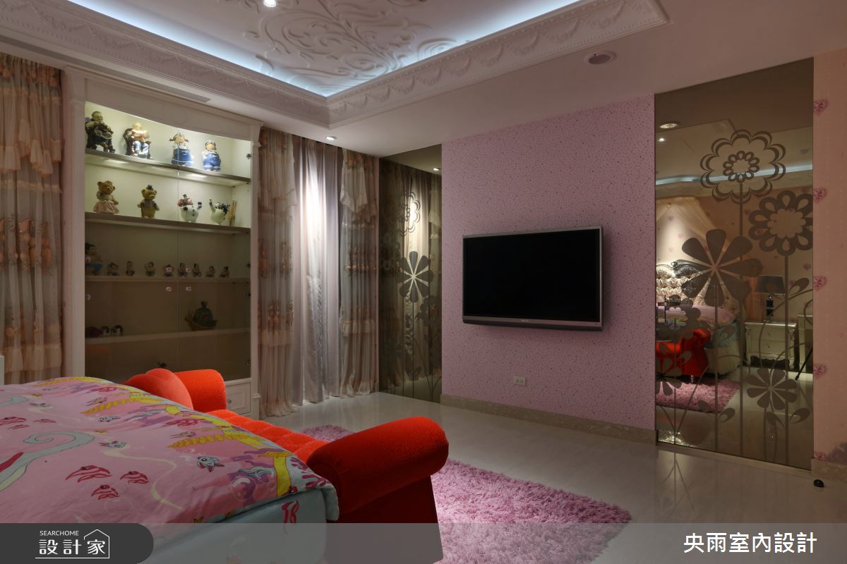 80坪中古屋(5~15年)＿輕奢華風格臥室案例圖片＿央雨室內設計＿央雨_輕奢華風格之9