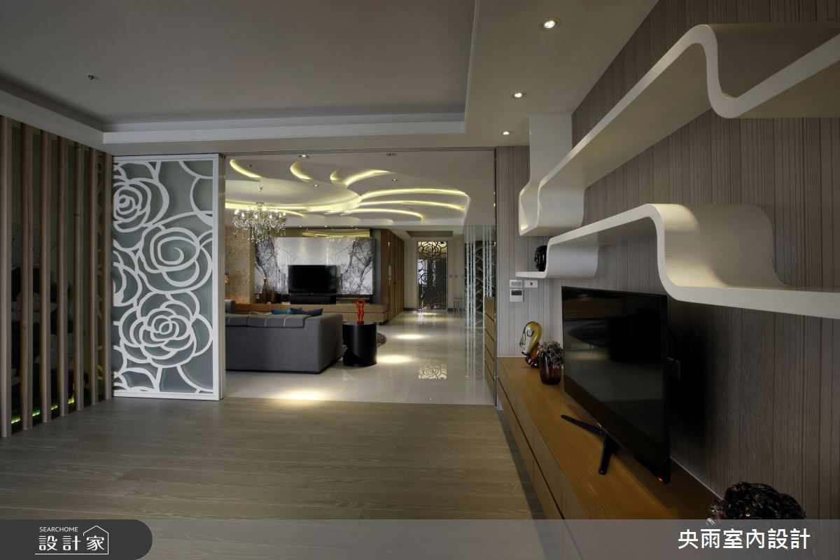 80坪毛胚屋＿輕奢華風格案例圖片＿央雨室內設計＿央雨_台中七期寶輝世紀_輕奢華風格之8