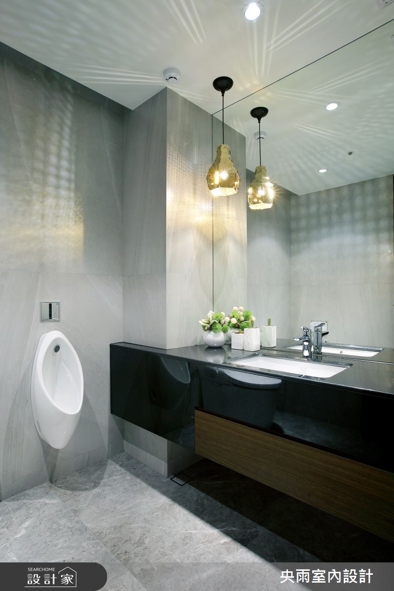 60坪新成屋(5年以下)＿輕奢華風格浴室案例圖片＿央雨室內設計＿央雨_台中_寶輝秋紅谷_輕奢華風格之13