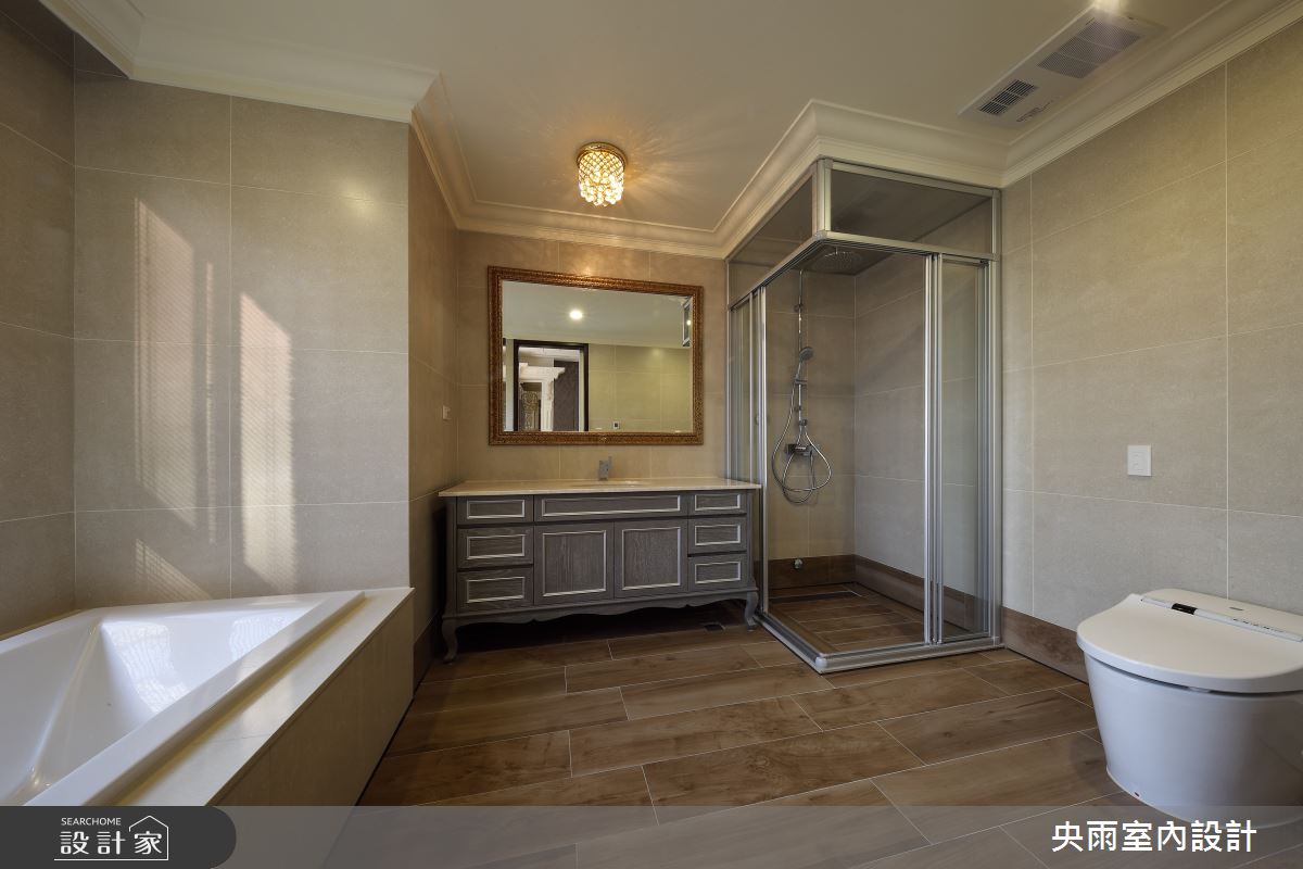 80坪中古屋(5~15年)＿歐式風格浴室案例圖片＿央雨室內設計＿央雨_中悅_歐式風格之17