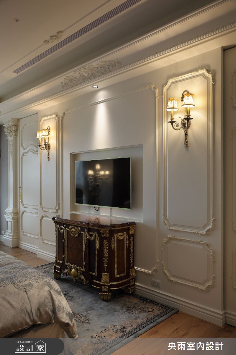 80坪中古屋(5~15年)＿歐式風格臥室案例圖片＿央雨室內設計＿央雨_中悅_歐式風格之16