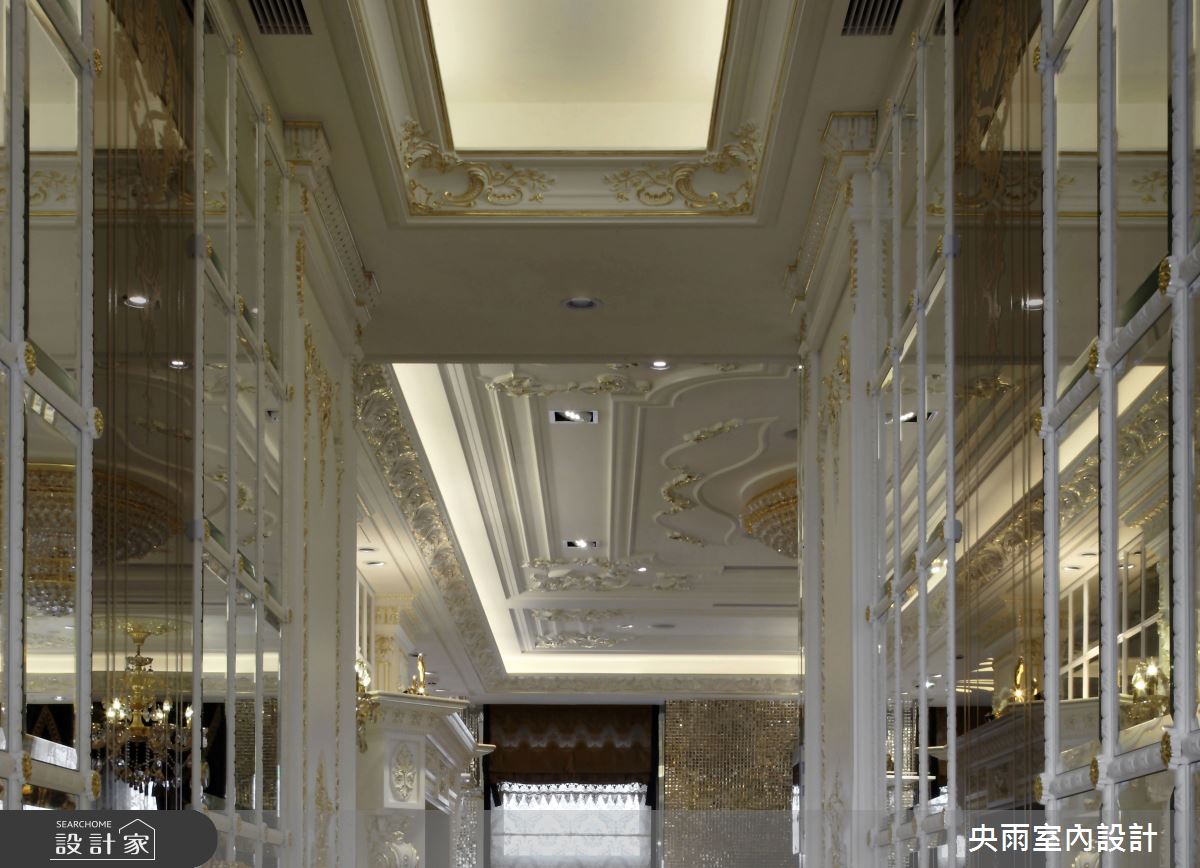 20坪新成屋(5年以下)＿歐式風格走廊案例圖片＿央雨室內設計＿央雨_台北_阿曼大樓_歐式風格之8