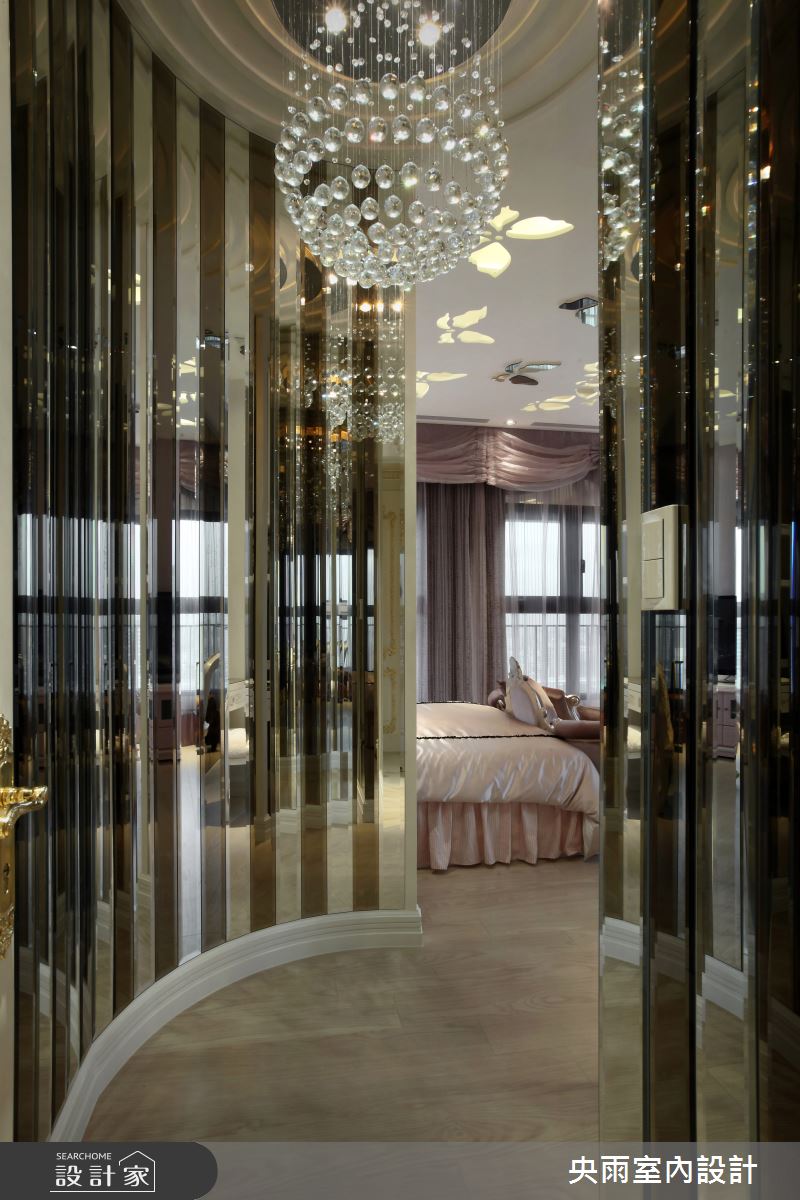20坪新成屋(5年以下)＿歐式風格臥室案例圖片＿央雨室內設計＿央雨_台北_阿曼大樓_歐式風格之12