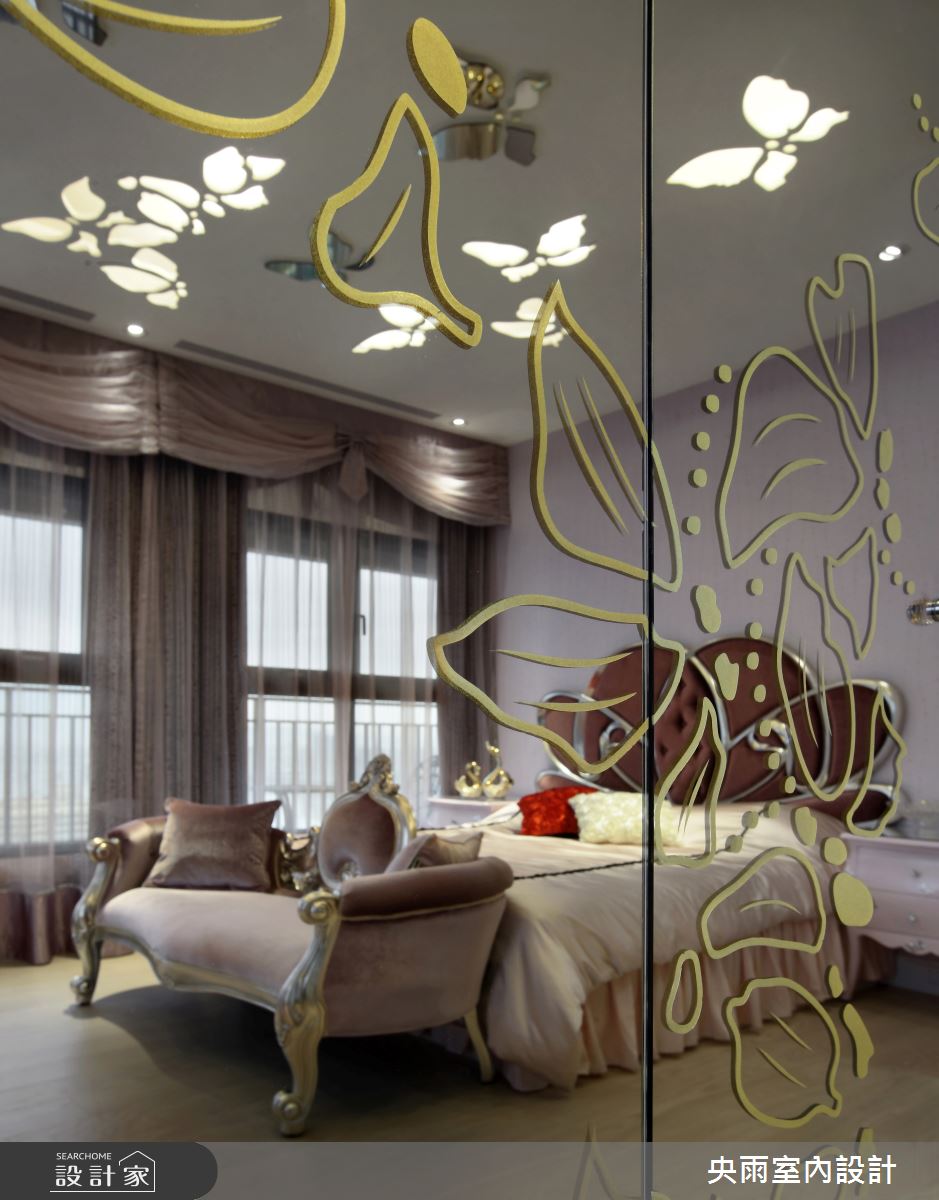 20坪新成屋(5年以下)＿歐式風格臥室案例圖片＿央雨室內設計＿央雨_台北_阿曼大樓_歐式風格之13