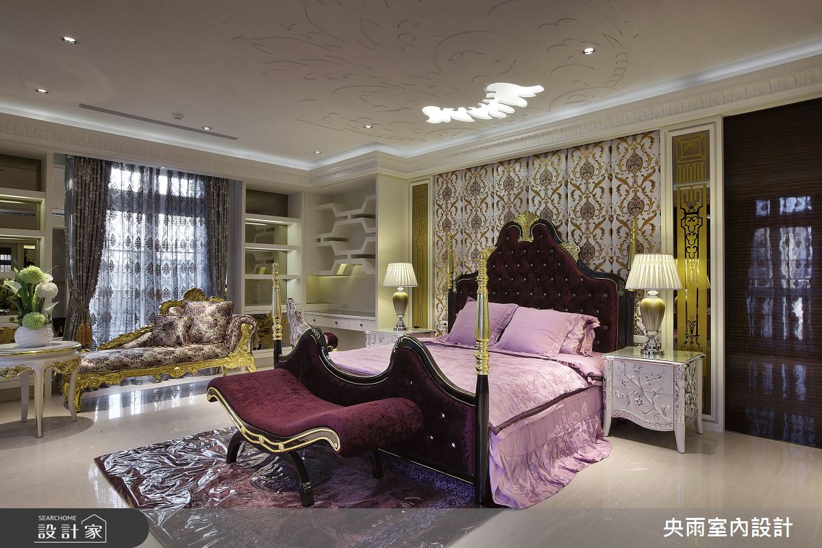 180坪新成屋(5年以下)＿歐式風格臥室案例圖片＿央雨室內設計＿央雨_歐式風格_180坪之18