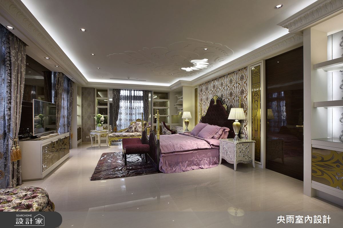 180坪新成屋(5年以下)＿歐式風格臥室案例圖片＿央雨室內設計＿央雨_歐式風格_180坪之19