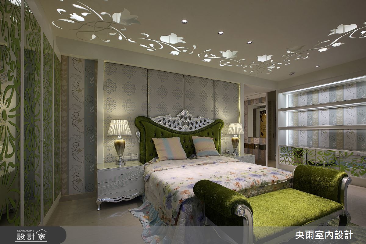 180坪新成屋(5年以下)＿歐式風格臥室案例圖片＿央雨室內設計＿央雨_歐式風格_180坪之23