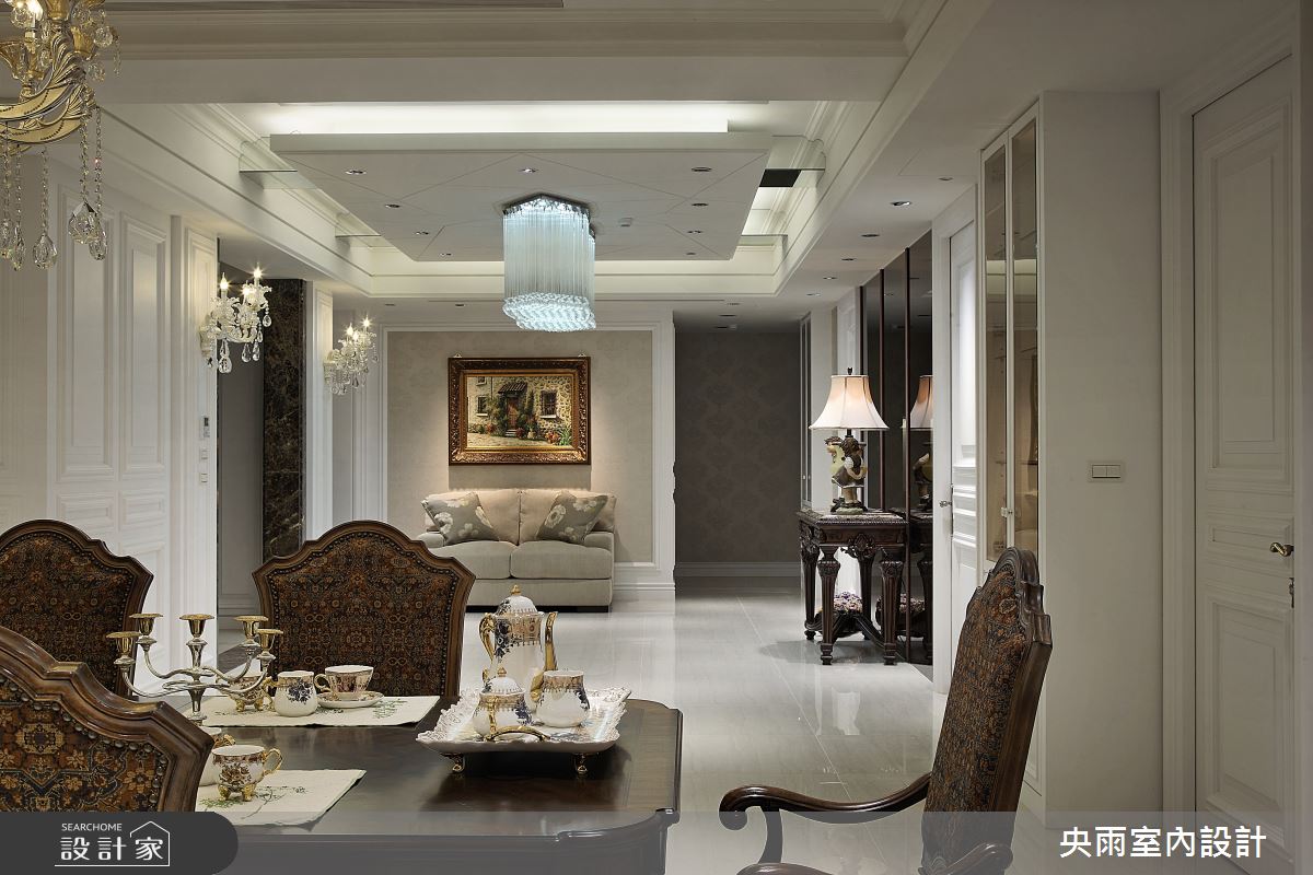 180坪＿輕奢美式風格餐廳案例圖片＿央雨室內設計＿央雨_輕奢美式風格之4