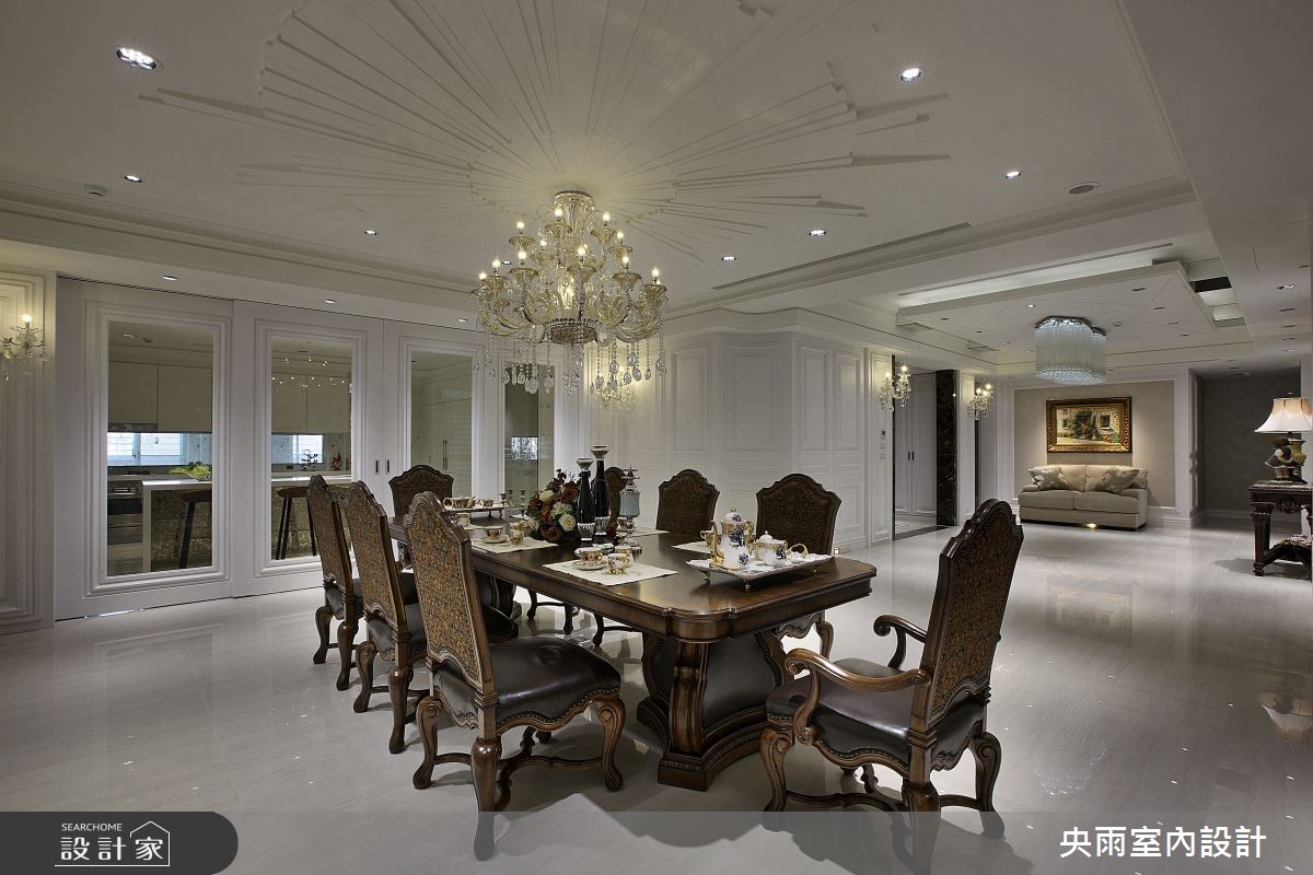 180坪＿輕奢美式風格餐廳案例圖片＿央雨室內設計＿央雨_輕奢美式風格之7