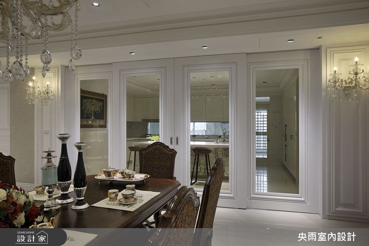 180坪＿輕奢美式風格餐廳案例圖片＿央雨室內設計＿央雨_輕奢美式風格之8