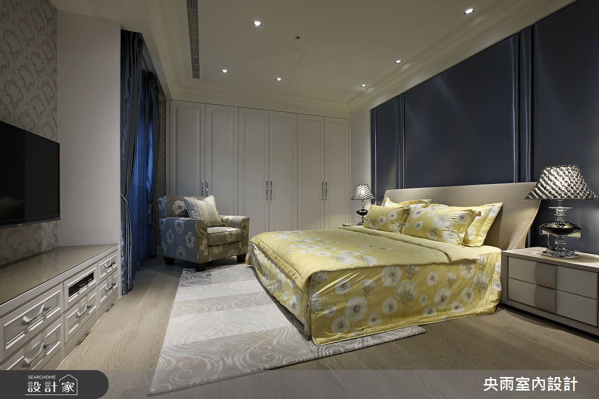 180坪＿輕奢美式風格臥室案例圖片＿央雨室內設計＿央雨_輕奢美式風格之34