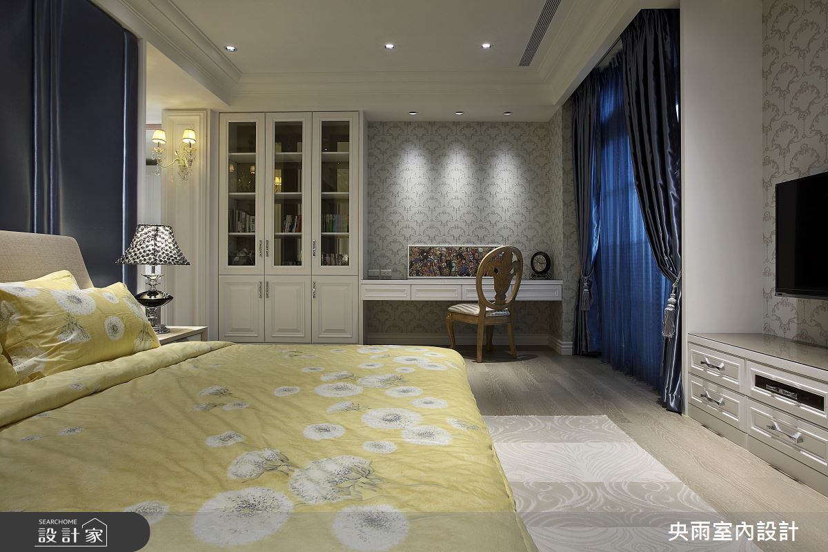 180坪＿輕奢美式風格臥室案例圖片＿央雨室內設計＿央雨_輕奢美式風格之35