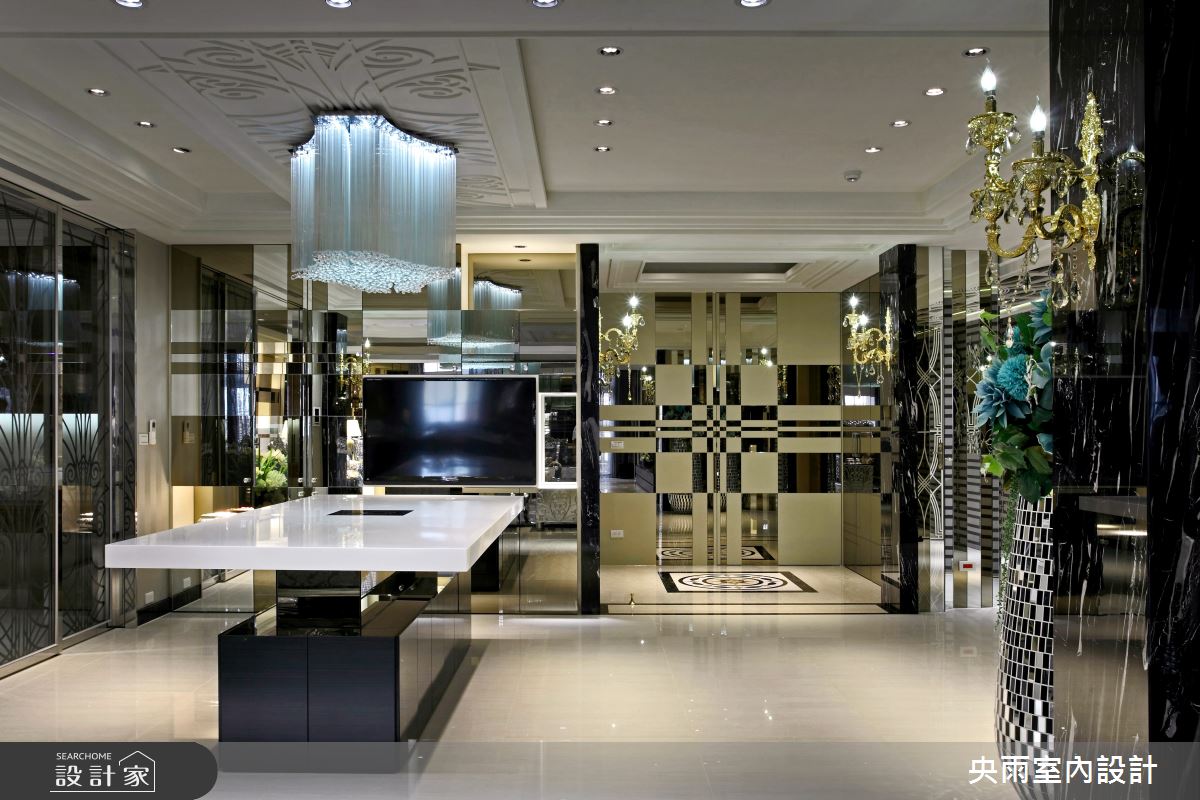 80坪＿奢華風餐廳案例圖片＿央雨室內設計＿央雨_奢華風格之8