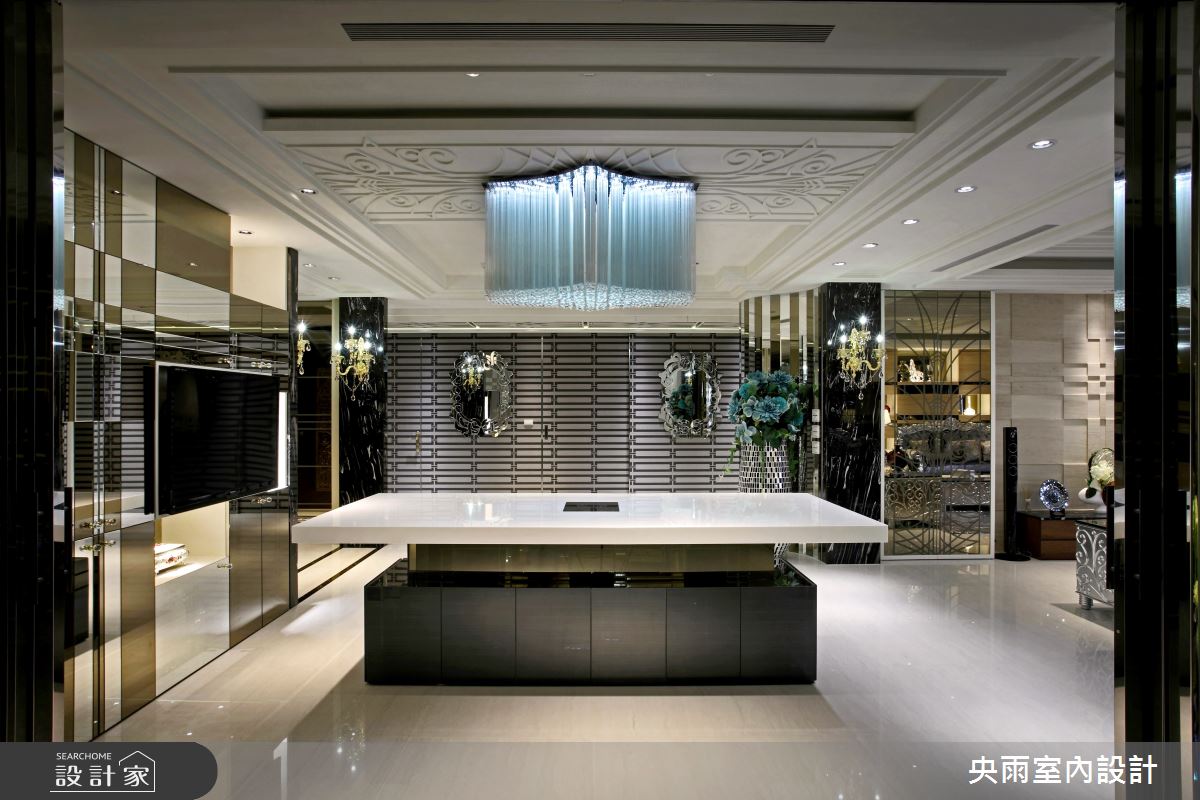 80坪＿奢華風餐廳案例圖片＿央雨室內設計＿央雨_奢華風格之12