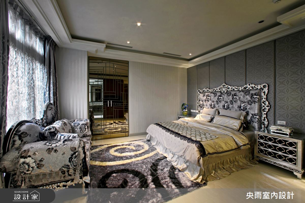 80坪＿奢華風臥室案例圖片＿央雨室內設計＿央雨_奢華風格之22