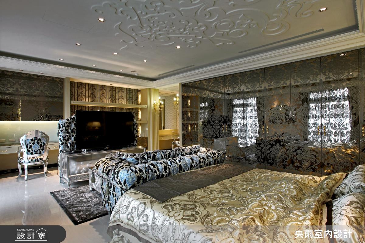 80坪＿奢華風臥室案例圖片＿央雨室內設計＿央雨_奢華風格之26